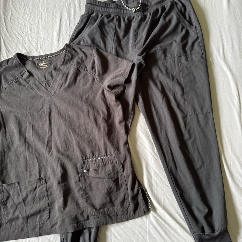 Gray Scrub Set